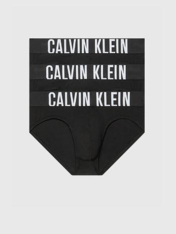 Calvin Klein Slipy 3 ks Černá