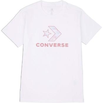 Converse SEASONAL STAR CHEVRON Női póló, fehér, méret