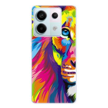 Odolné silikonové pouzdro iSaprio - Rainbow Lion - Xiaomi Redmi Note 13 Pro 5G / Poco X6 5G