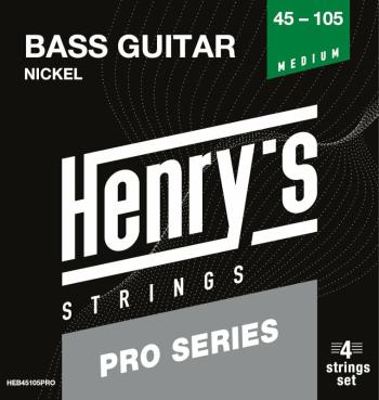 Henry's PRO Nickel 45-105 Struny pro baskytaru