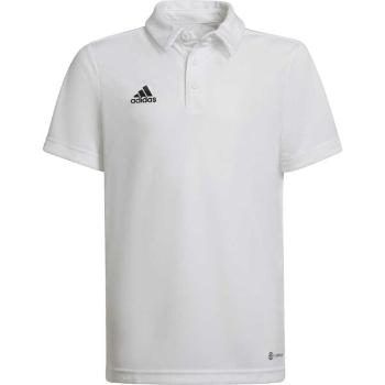 adidas ENTRADA 22 POLO SHIRT Chlapecké polo triko, bílá, velikost