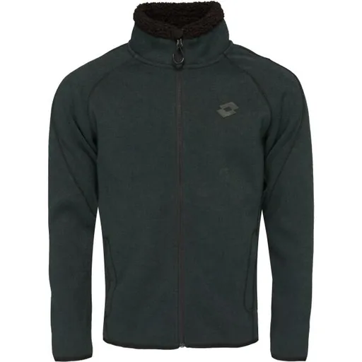 Lotto LAURIS Pánská mikina svetrového vzhledu, tmavě modrá, velikost