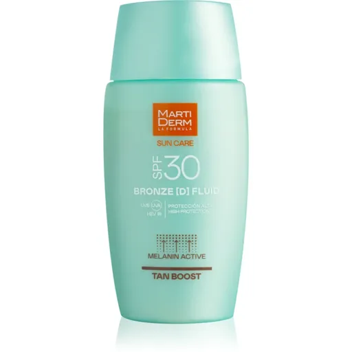 MartiDerm Sun Care Bronze D Fluid opalovací fluid na obličej prodlužující opálení SPF 30 50 ml