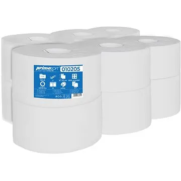 PRIMASOFT Plus Jumbo 190 - balení 6 rolí (8594041860744)
