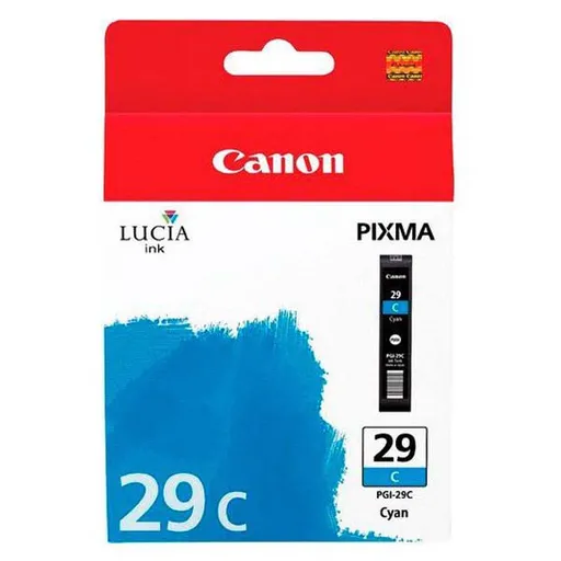 CANON PGI-29 C - originální cartridge, azurová, 36ml