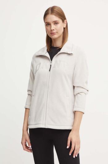 Fleecová mikina Dkny béžová barva, DP4J9479