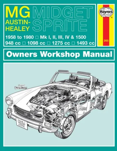 MG Midget & Austin-Healey Sprite (58 - 80) Haynes Repair Manual - Haynes Publishing