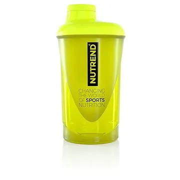 Nutrend shaker 600ml, žlutý (8594014868043)