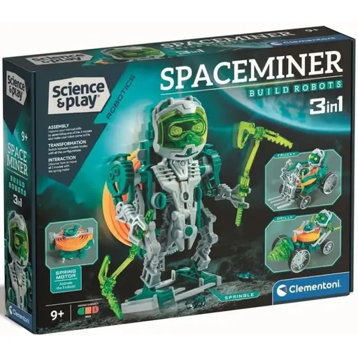 Clementoni Robotická stavebnice Clementoni Space Miner 3 v 1