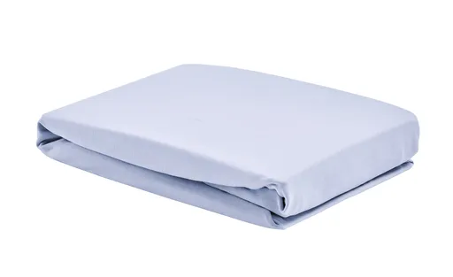 Christian Fischbacher Bavlněné prostěradlo DREAMCATCHER Cornflower 180 x 200 cm