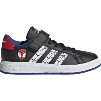 adidas GRAND COURT SPIDER-MAN EL K Gyerekcipő, fekete, méret 40
