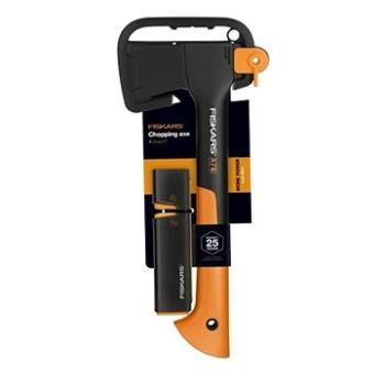 Fiskars Štípací sekera X7 a Ostřič Xsharp (1020183)