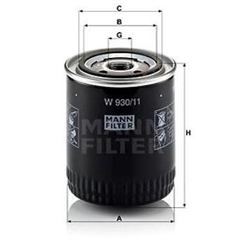 MANN-FILTER W930/11 (W930/11)