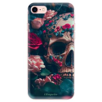 Odolné silikonové pouzdro iSaprio - Skull in Roses - iPhone 7