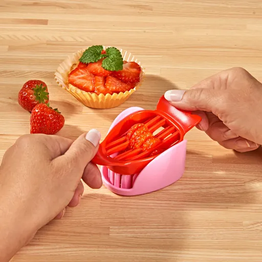 4dílný kráječ jahod