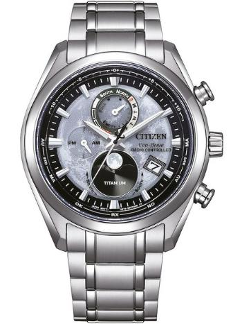 Citizen Eco-Drive Radio Controlled Tsukiyomi Moonphase Super Titanium BY1010-81H