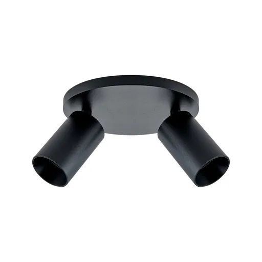 Light Impressions Deko-Light stropní přisazené svítidlo - Can Tilt kulaté, 2x 7,5 W GU10, černá 348254