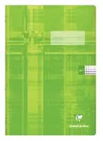 Školní sešit Clairefontaine Metric A4 "445" čtverečkovaný, 40 listů CZ/SK, zelený