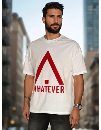 Pánské tričko s potiskem základní bílé