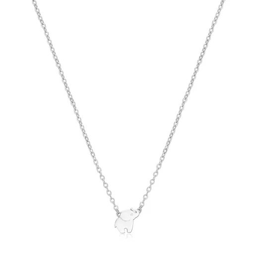 S'Agapõ Ocelový náhrdelník Slon Click SCK256