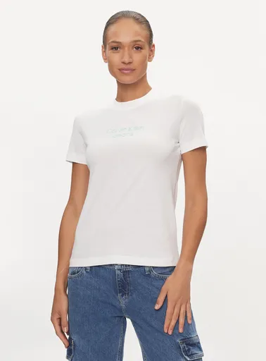Calvin Klein dámské bílé tričko J20J223222 XS