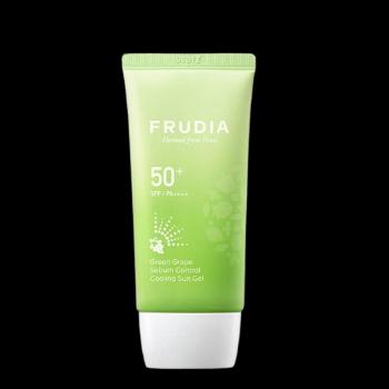FRUDIA Green Grape Pore Control Hydratačný gél na opaľovanie pre mastnú a zmiešanú pleť SPF 50+ 50 g