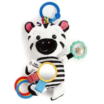 BABY EINSTEIN Hračka aktivní na C kroužku ZEN zebra (074451127937)