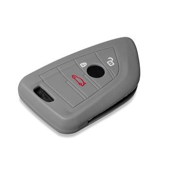 Escape6 ochranné silikónové puzdro na kľúč pre BMW XGF farba tmavo sivá (SZBE-176DG)