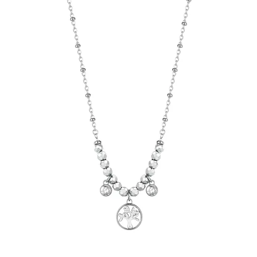 Brosway Moderní ocelový náhrdelník Strom života Chakra BHKN167