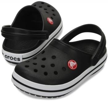 Crocs Kids' Crocband Clog Sandály Black 29-30