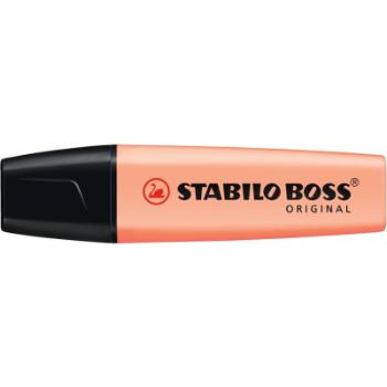 Zvýrazňovač - STABILO BOSS ORIGINAL Pastel - 1 ks - broskvová