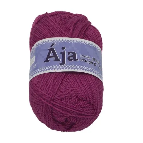 Bellatex Příze ÁJA burgundy, 50g / 217 m