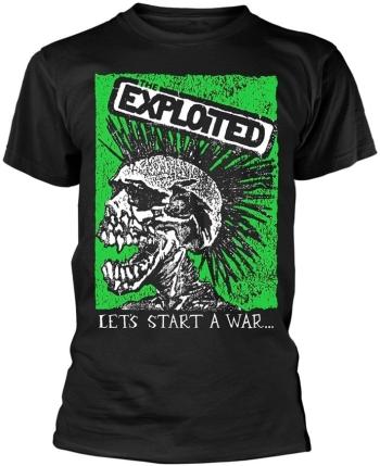 The Exploited Tričko Let's Start A War Black L