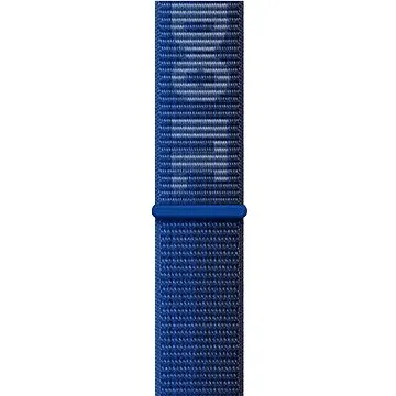 Apple Watch 45mm Game Royal – půlnočně námořnický provlékací sportovní řemínek Nike (MPJ33ZM/A)