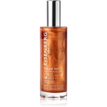 Eisenberg Sublime Tan Huile Visage & Corps opalovací olej na obličej a tělo SPF 6 100 ml