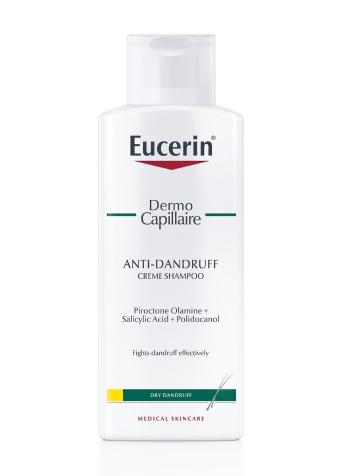 Eucerin Dermocapillaire Krémový šampon proti suchým lupům 250 ml