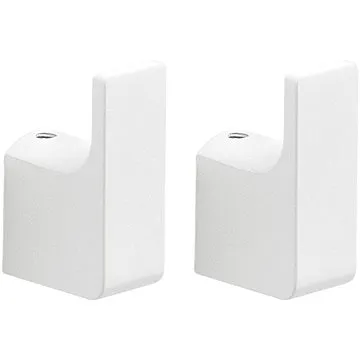 GEDY PIRENEI háček, balení 2 ks, bílá mat                                                            (PI2702)