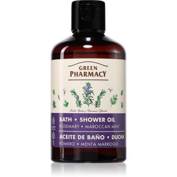 Green Pharmacy Rosemary & Moroccan Mint Bath Oil pečující sprchový olej 250 ml