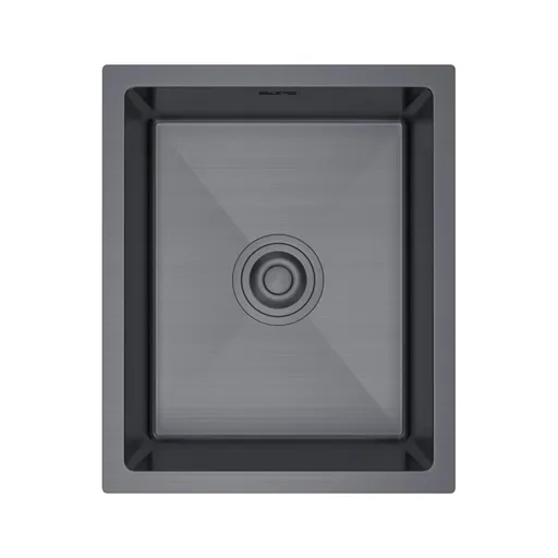 Ocelový dřez 40 x 50 bez otvoru pro baterii, grafit, Velazo VELAZ4050BB