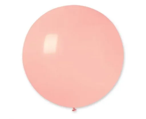 Balón latex 80 cm - Pastelový baby růžový 1 KS - GoDan