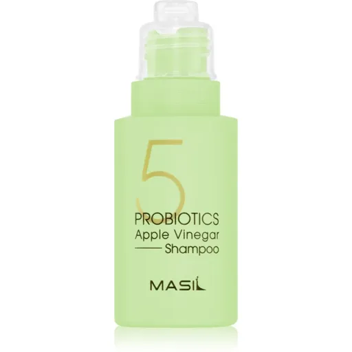 MASIL 5 Probiotics Apple Vinegar hloubkově čisticí šampon na vlasy a vlasovou pokožku 50 ml