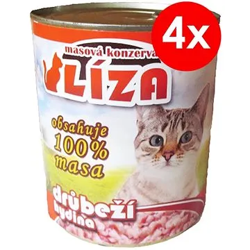 LÍZA 800 g drůbeží, 4 ks (8594025083886)