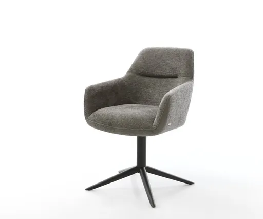 Jídelní židle Pejo-Flex bouclé měkký tmavě béžová křížová