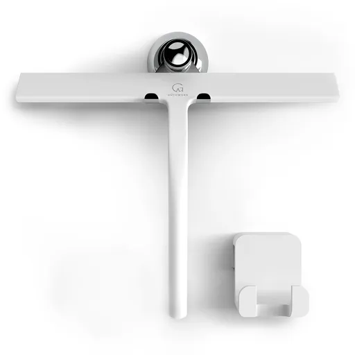 Gütewerk by blumfeldt Blaze, stěrka na sprchu, 28 cm, silikonový potah, jádro z nerezové oceli, moderní design