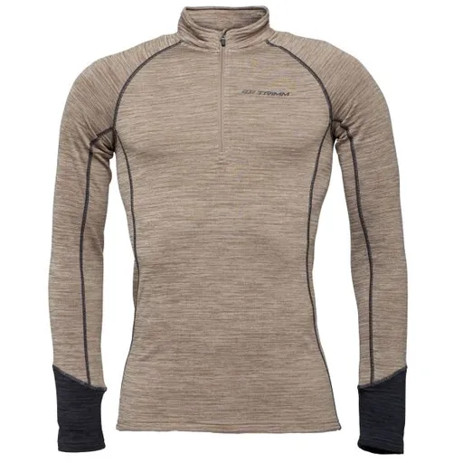 TRIMM CLINIC Pánská mikina, khaki, velikost XXXL