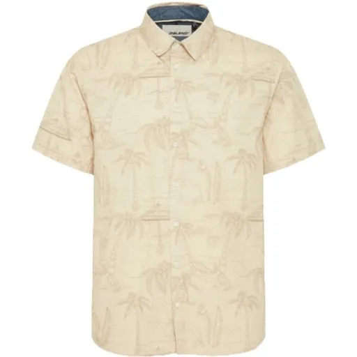 BLEND SHIRT REG FIT Pánská košile, béžová, velikost