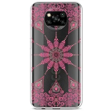 TopQ Xiaomi Poco X3 silikon Pink Mandala 60873 (Sun-60873)