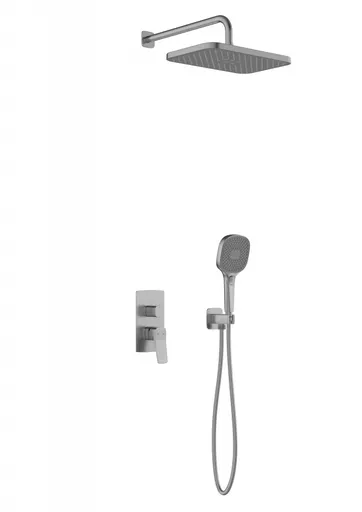 KFA Sada sprchová Malaga, podomítková, PVD gun metal grey 4529-501-61