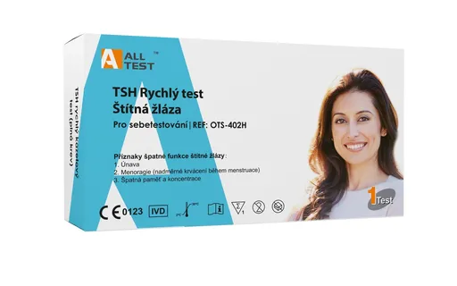 Alltest TSH Rychlý test Štítná žláza 1 ks