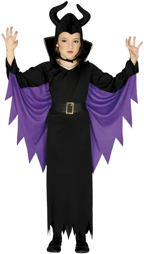 Guirca Dětský kostým - Vládkyně zla Velikost - děti: M: 115-123 cm